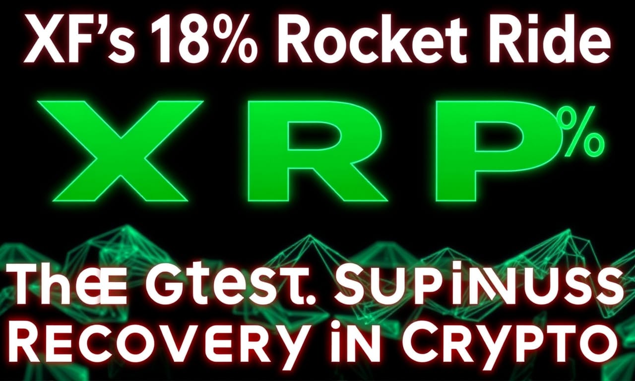 XRP's 18% Rocket Ride: The Sickest, Most Suspicious Recovery in Crypto