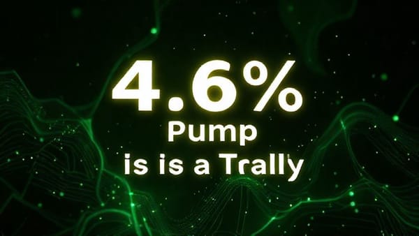 CoinDesk 20: 4.6% Pump is a Trap, Not a Rally