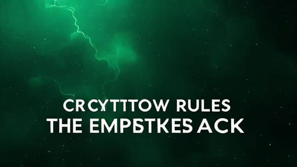 UK Crypto Rules: The Empire Strikes Back, Slowly.