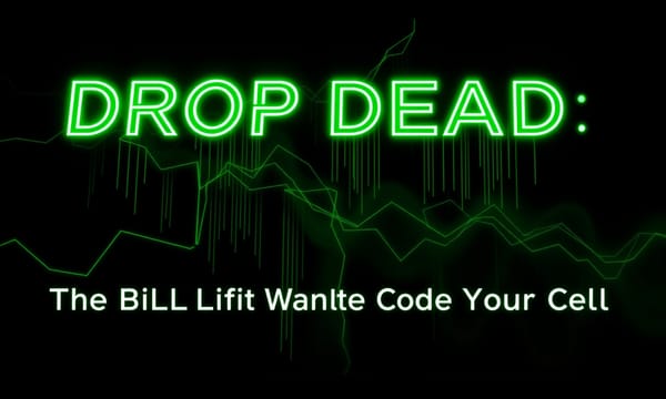 DC To Devs: Drop Dead. The Bill That Wants To Code Your Cell.
