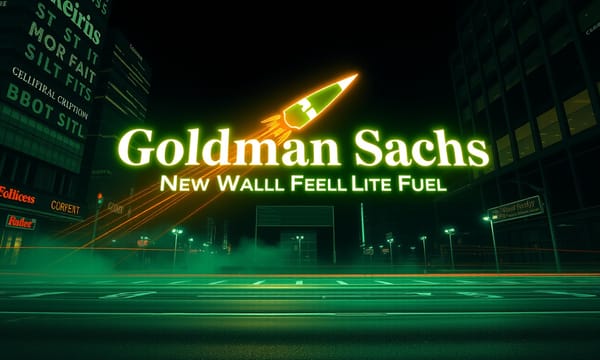 Goldman Sachs: Regulation is Crypto's New Wall Street Rocket Fuel