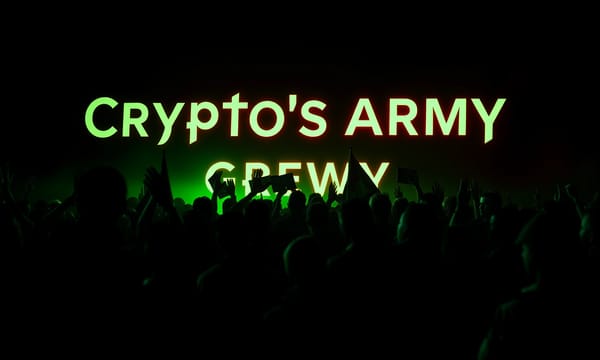 Crypto's Army Grows: 700K New Members - A Political Tsunami or Just Noise?