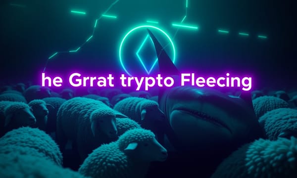 The Great Crypto Fleecing: Sheep Sell, Sharks Feast on the Dip